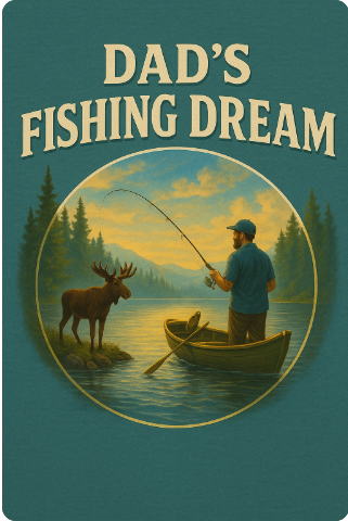 DAD'S FISHING DREAM w RLS MEMBERSHIP