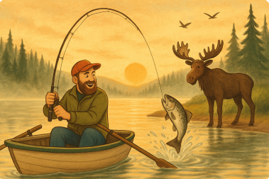 DAD'S FISHING DREAM w RLS MEMBERSHIP